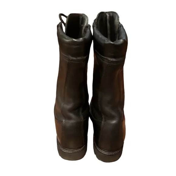 Matterhorn Women Gore-Tex Leather Combat Boots Steel ToeThinsulate USA Vibram 8M